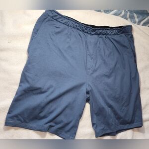 Eddie Bauer Men’s Lounge Shorts Large Pockets Drawstring Elastic Waistband